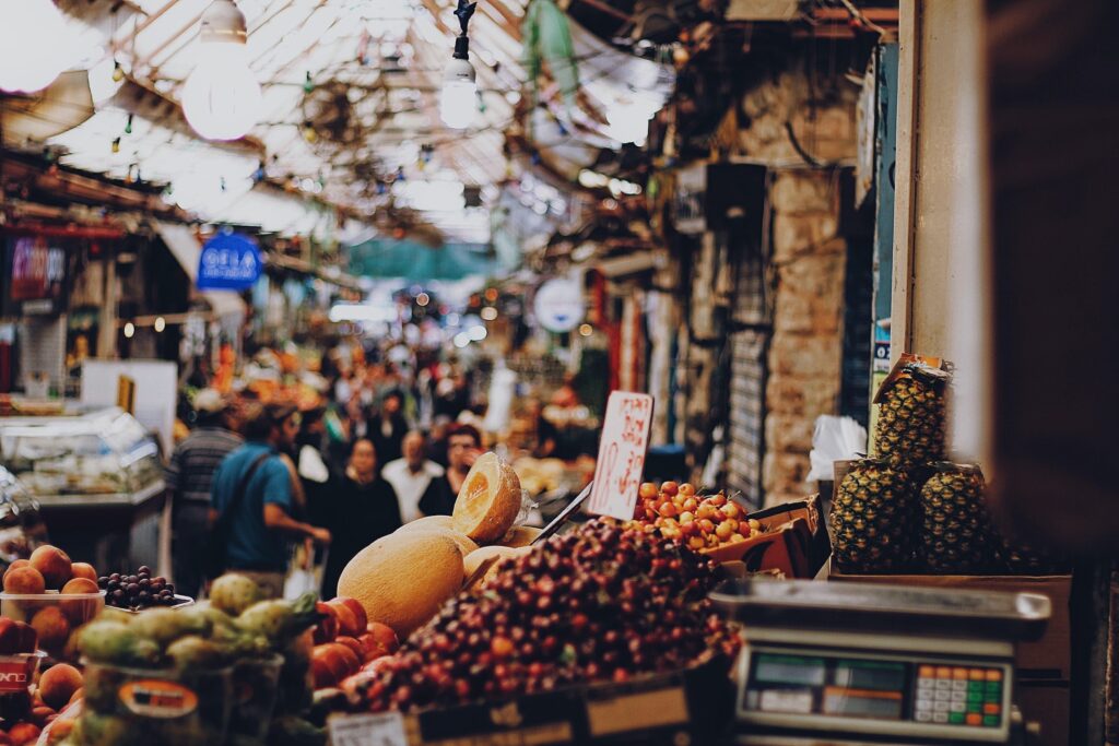 Рынок в Тверии