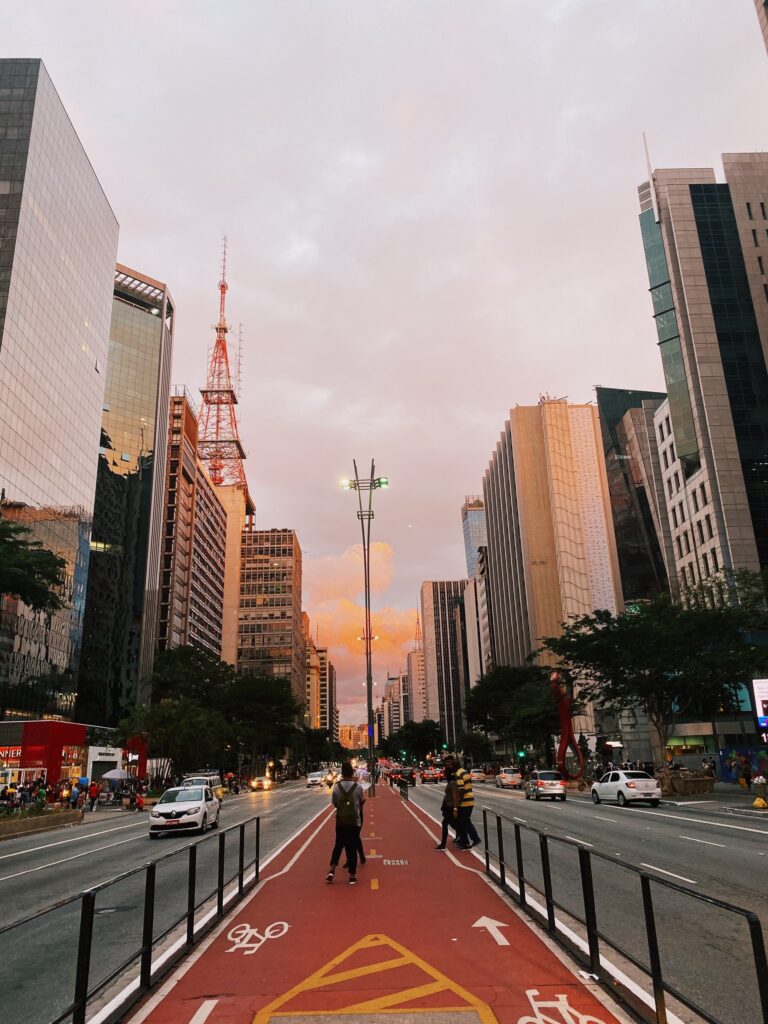 Закат в Сан-Паулу
