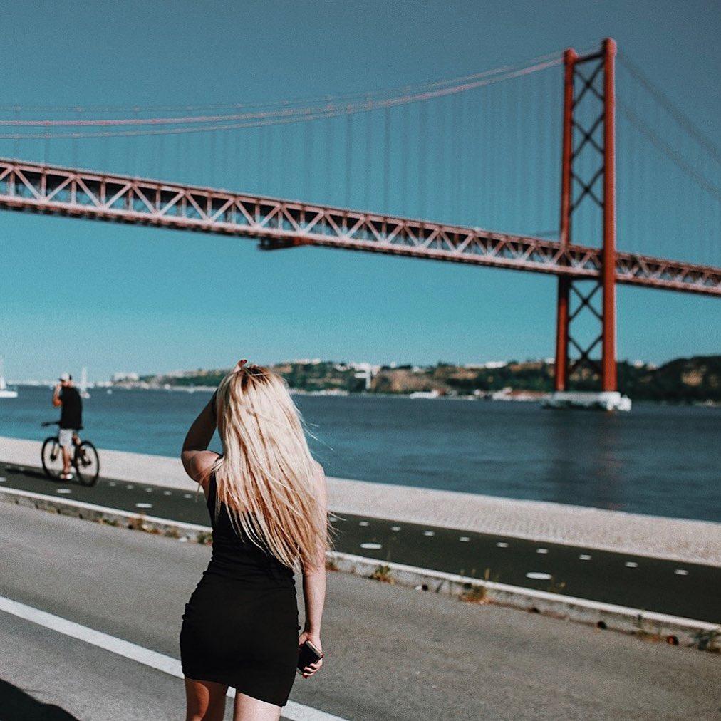 Мост 25 апреля, Лиссабон, Португалия