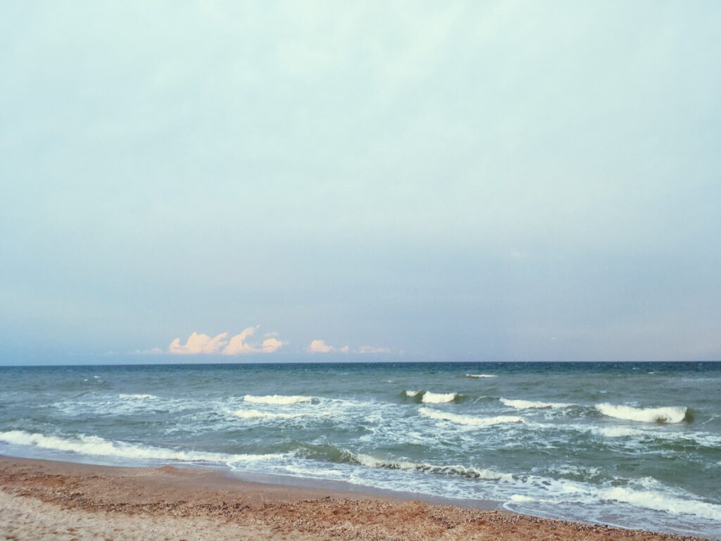 пляж Азовского моря