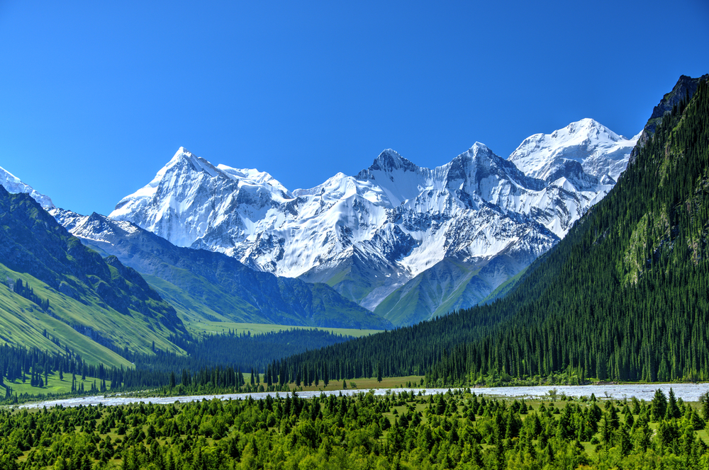 горы Кыргызстана
