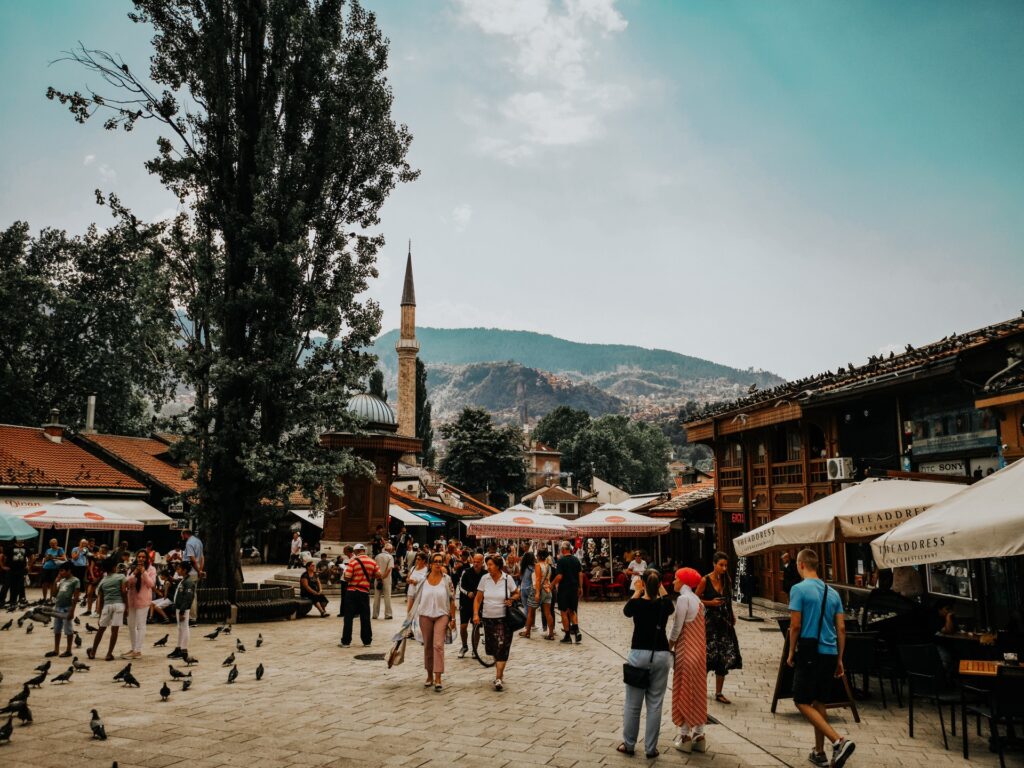 Центральная площадь Сараево