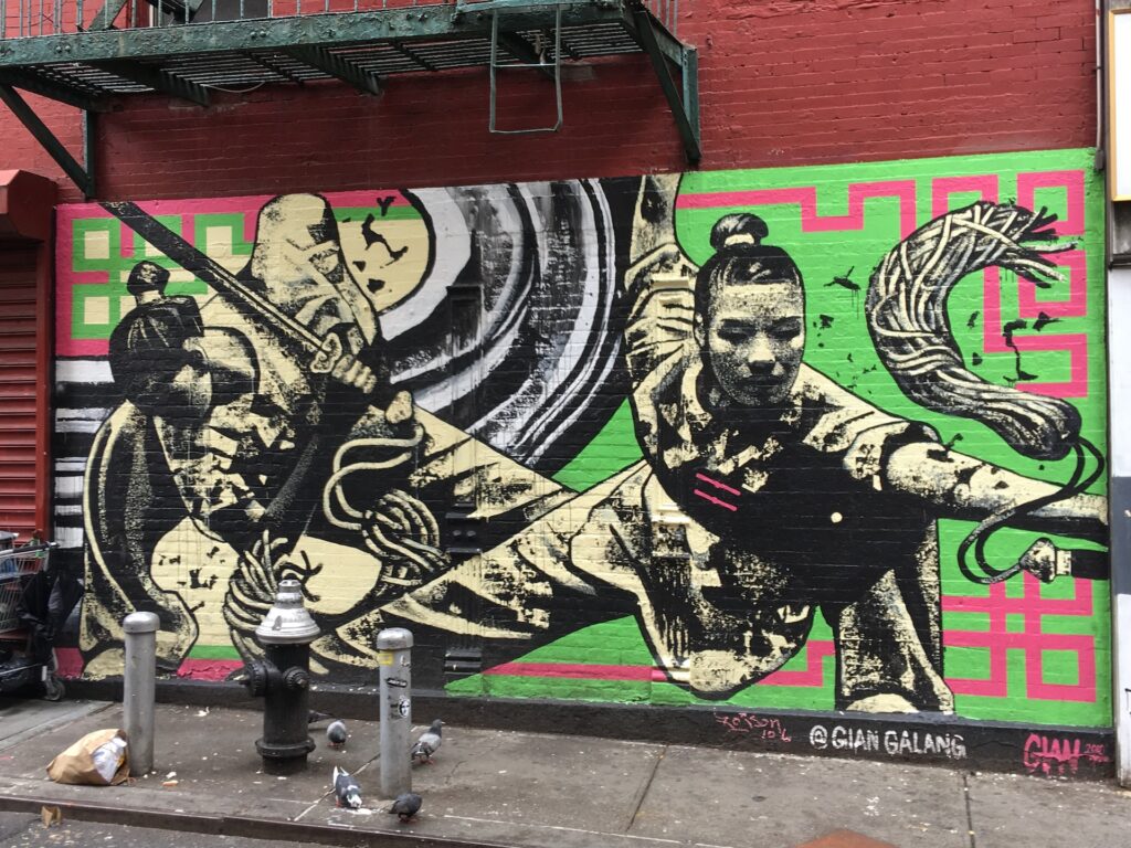 Граффити в Нью-Йорке
