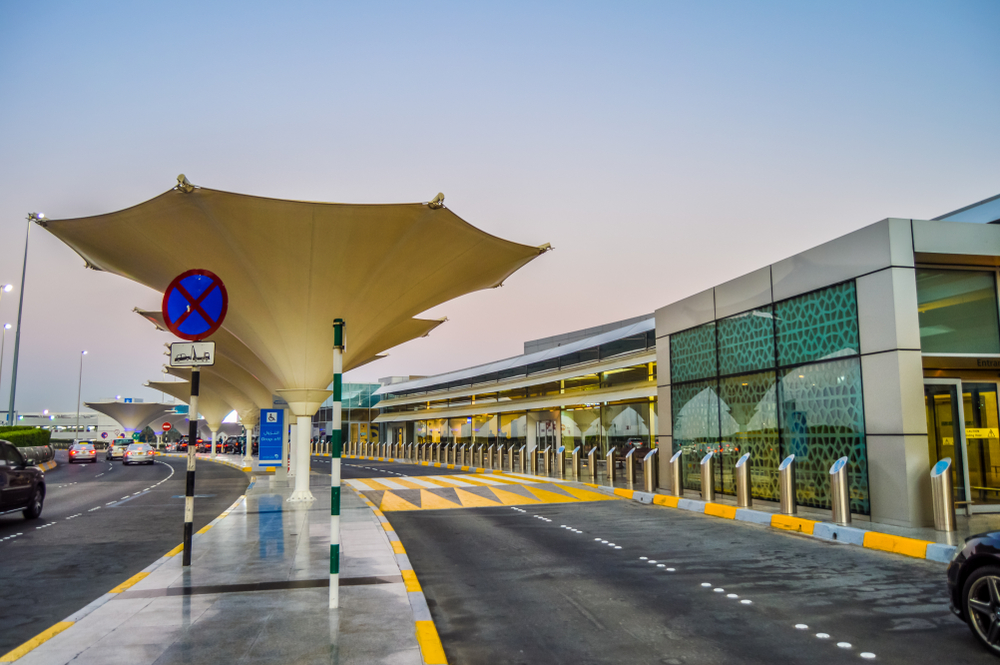 Вид на аэропорт Абу-Даби