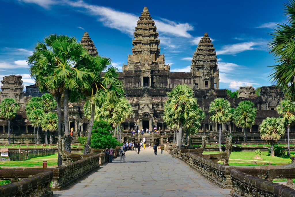 Вид на Ангкор Ват